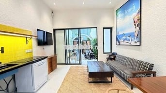 CHO THUÊ NHÀ SÂN VƯỜN MỚI GẦN BIỀN 3 PN FULL NỘI THẤT BẮC NHA TRANG