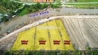 Đất Vườn MT Nhựa ĐT816,View Kênh chỉ 750tr/lô
