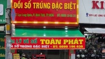 Sang Đại Lý Vé Số vòng xoay Đầm Sen