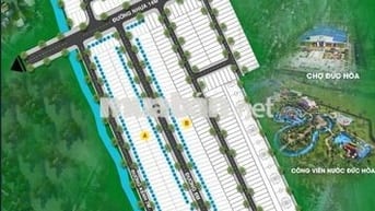 Bán đất đẹp trung tâm Đức Hòa, Long an - Sổ hồng riêng, thổ cư 100%!