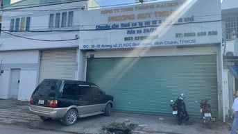 Cho thuê nhà xưởng khu dân cư bình hưng 