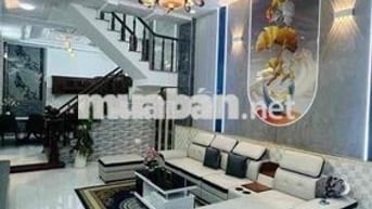 NHÀ ĐẸP VỊ TRÍ VÀNG- LÂM THỊ HỐ - ĐƯỜNG THÔNG XE HƠI 3 TẦNG ĐẸP