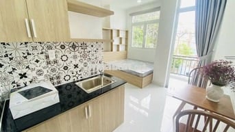 CĂN 1PN BAN CÔNG + CỬA SỔ TRỜI TÁCH BẾP FULL NỘI THẤT GẦN BV GIA ĐỊNH