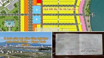2 Lô Liền Kề 250m2 Bờ Quan 3 Sát Quỹ Đất Xây Căn Hộ, Sẵn Sổ GD ngay!!