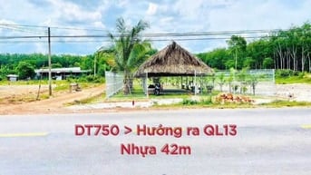 Sổ sẵn, công chứng ngay. Đất nền 100m2 Long Hòa, Dầu Tiếng.