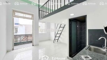 CHO THUÊ DUPLEX BAN CÔNG RỘNG 30M2 GẦN CÔNG VIÊN LÀNG HOA