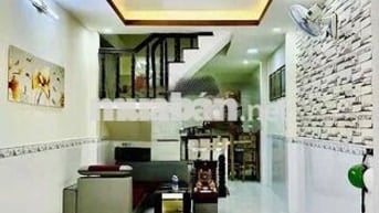 Nhà Phạm Văn Chiêu gần Cầu Chợ Emart Phan Huy Ích bờ sông tham lương