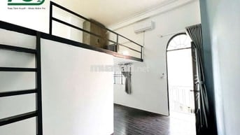 Khu sân bay 2PN (1PN riêng + 1PN gác lửng) đầy đủ tiện nghi có balcony