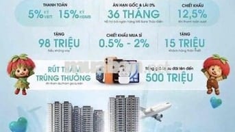 Sở hữu căn hộ cao cấp chỉ từ 1,3 tỷ, thanh toán chỉ 5%, ck tới 12,5%