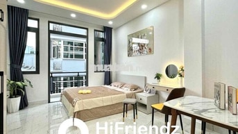 PHÒNG STUDIO MỚI 100% BAN CÔNG LỚN  30M2 FULL NỘI THẤT - LẠC LONG QUÂN