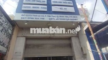 Hiện tại mình có 2 căn nhà mặt tiền tỉnh lộ 10 quận bình tân cho thuê