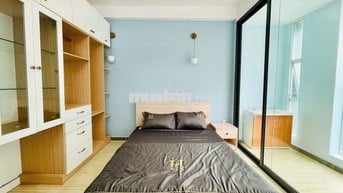 CHO THUÊ CĂN HỘ CAO CẤP 40M2 FULL NỘI THẤT ĐƯỜNG LÊ VĂN DUYỆT GẦN Q1,3