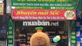 MẶT BẰNG MẶT TIỀN NGUYỄN VĂN KHỐI (4x27m) - GIÁ 27 TRIỆU/th