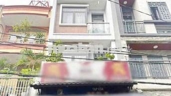 🛑Nhà bán hẻm xe tải 8m, gần Mặt tiền, xây dựng 5 tầng (4x16m)