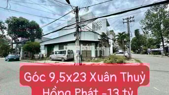 nền góc đẹp 9,5x23 đường Xuân Thuỷ, kdc Hồng Phát, N Kiều - 13 tỷ (TL)