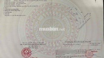 Đất full thổ 224,6m2 Nhựt Chánh