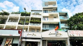 Bán tòa nhà mặt tiền Nguyễn Văn Đậu 5.5x14 Nở hậu 1T5L Có HĐT 49tr/thá