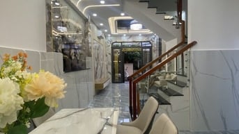 NHÀ MỚI PHAN VĂN TRỊ, BÌNH THẠNH - 50m2, NỞ HẬU - 4 TẦNG - 8,x TỶ TL