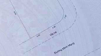 1100m2/100tỷ đất TMD Vụ,3 mặt tiền đường Minh Mạng.khu Saphia 