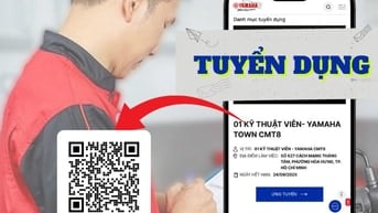 TUYỂN GẤP – THỢ SỬA XE MÁY YAMAHA (TP.HCM)