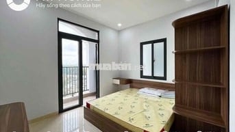 💥CHDV - 1 PN TÁCH BẾP BAN CÔNG FULL NỘI THẤT MỚI XÂY NGAY SÂN BAY TSN