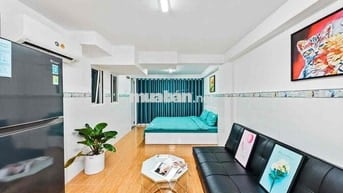 Căn hộ 1PN 2Wc rộng cửa sổ trời nhiều ánh sáng tự nhiên, full nội thất