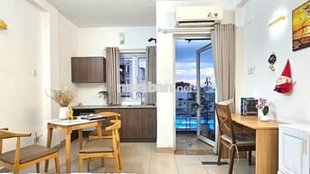Phòng ban công, xa bếp - Nơ Trang Long ,quận Bình Thạnh gần Q2, Q1, Q3