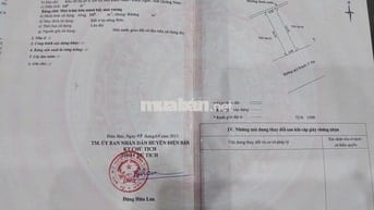 CHÍNH CHỦ BÁN LÔ ĐẤT ĐẸP – KHU ĐÔ THỊ SỐ 4, ĐIỆN NGỌC 147m2 đường 7m5