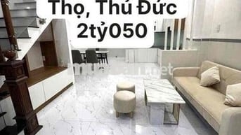 SỞ HỮU NGAY NHÀ Ở ĐƯỜNG ĐOÀN KẾT THỦ ĐỨC CHỈ VỚI GIÁ 2TỶ050