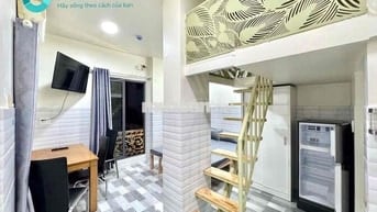 cho thuê duplex ban công siêu đẹp ngay cầu chữ Y