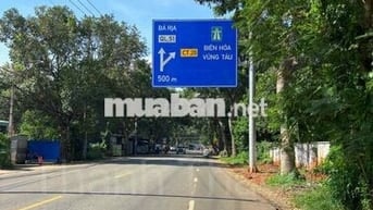 ĐẤT HÒA LONG MẶT TIỀN ĐƯỜNG NHÀ NƯỚC, LIỀN KỀ CAO TỐC, SHR