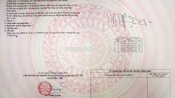 Bán nhanh lô mặt tiền Đ.Basa - Phước Hiệp - Củ Chi . Giá 1 tỷ, SHR