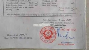 Bán nhà Mặt tiền đường 332 Điện Biên Phủ