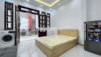 🔥CHO THUÊ KV CÔNG VIÊN GIA ĐỊNH-STUDIO BAN CÔNG-TÁCH BẾP-FULL NT-35M2