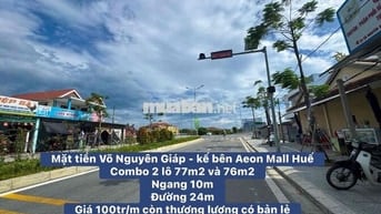 🚨 Bán 02 lô liền kề mặt tiền Võ Nguyên Giáp - Cạnh Siêu Thị Aeon Mall