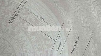 ĐẤT MT LÊ TẤN TRUNG GIÁ TỐT ĐƯỜNG 10M5