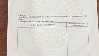 Bán Đất 5x20 - 100m2 - Huỳnh Tấn Phát Nhà Bè 3 Tỷ 680