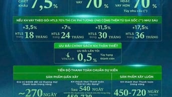 Chính thức mở bán dự án siêu kinh điển vinhomes cần giờ 