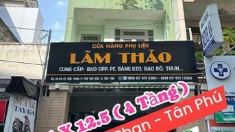 Bán nhà 76/49 Lê Văn Phan, Phú Thọ Hòa, Tân Phú, 4.1x12.5m