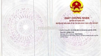 CHÍNH CHỦ CẦN BÁN ĐẤT ĐẸP HAI MẶT TIỀN VỊ TRÍ TRUNG TÂM SÓC TRĂNG