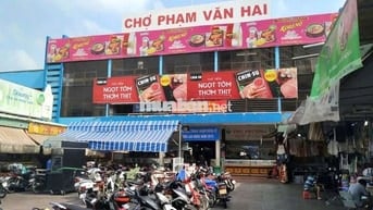 Nhà 3 tầng, ngang 3m x 10m , ngay chợ Phạm Văn Hai, hẻm 3m thông