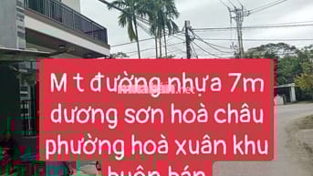 Chính chủ gởi bán lô đất dương sơn hoà châu phiwowngf hoà xuân