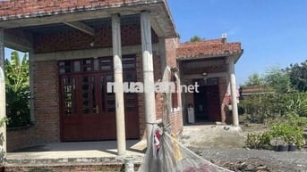 Nhà mặt tiền hẽm 1000m .3 phòng ngủ xã tân lân