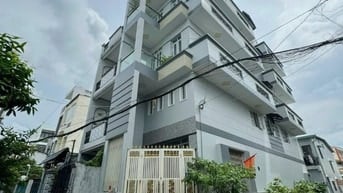 Nhà góc 2 MT cư xá Phú Lâm A 4.1x18 1 trệt 1 lửng 2 lầu 1 thượng
