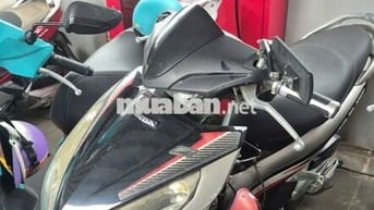 Xe máy Honda Air Blade màu đen bạc đã sử dụng