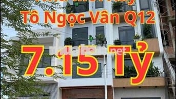 NHÀ ĐẸP DIỆN TÍCH KHỦNG – ĐẦU TÔ NGỌC VÂN, PHƯỜNG THỚI AN, Q.12