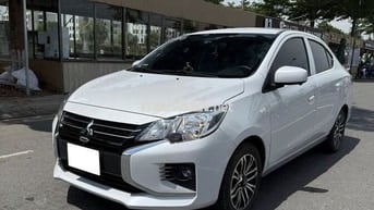 Mitsubishi Attrage 2021 số sàn màu trắng