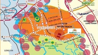 Cần bán đất nền chính chủ 162,75m2 dự Án Sunflower City, Nhơn Trạch