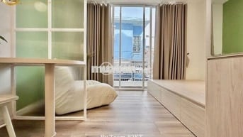 🌿 Studio Tách Bếp – Ban Công, Cửa Sổ Lớn – Full Tiện Nghi – Trường Sa
