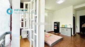 SIÊU PHẨM CĂN HỘ STUDIO BAN CONG FULL NỘI THẤT THUẬN TIỆN ĐI LẠI